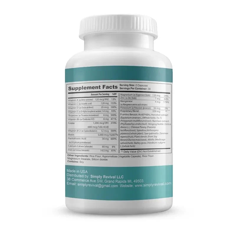 Annaura DHT Blocker Herbal Hair Support – view 2
