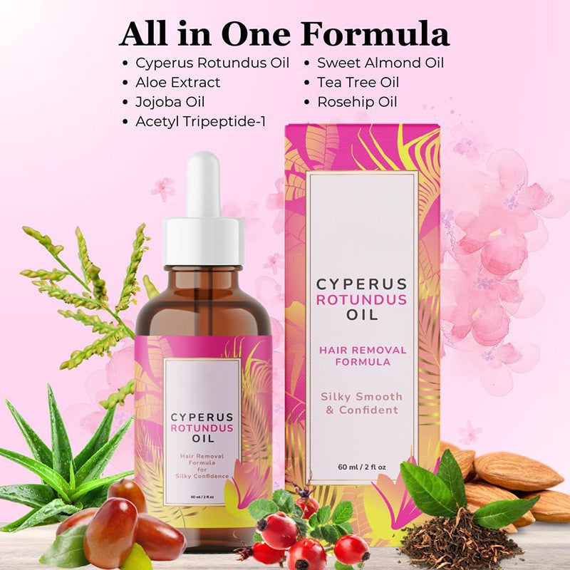 Annaura Cyperus Rotundus Hair Reduction Oil, 60 ml