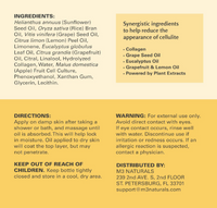 Anti-Cellulite Skin Firming Massage Oil